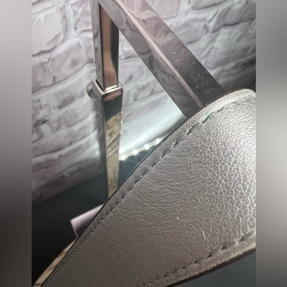 Coach Signature Multicolor Leather Stripe Shoulder Bag F17425 - Picture 3 of 10